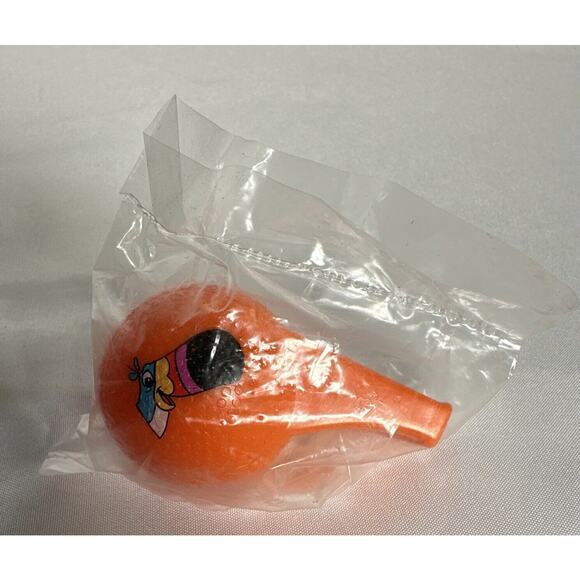 Fruit Loops Toucan Sam Basketball Sport Whistle Cereal Premium Sealed NOS 1990s? - Picture 1 of 4